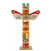 Image 1 : Frontierland Hand-Painted Totem Pole.