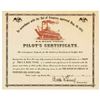 Image 1 : "Mark Twain" Souvenir Pilot's Certificate.