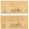 Image 1 : Disneyland & Walt Disney World Riverboat Blueprints.
