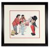 Image 2 : "Happy Birthday Mickey" Signed Lithograph by Charles Boyer.
