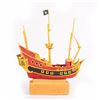 Image 1 : Captain Hook Jolly Roger Pirate Ship Model.