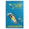 Image 1 : Original "Rocket Jets" Attraction Poster.