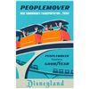 Image 1 : Original "PeopleMover" Attraction Poster.