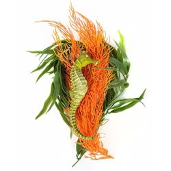 Original "Submarine Voyage" Seahorse & Seaweed.