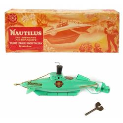 Nautilus Submarine Wind-Up Toy in Box.