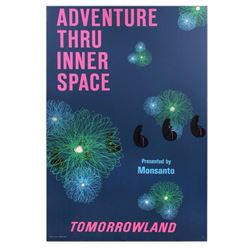 Original "Adventure Thru Inner Space" Attraction Poster.