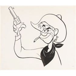 Pecos Bill "Art Corner" Display Drawing.