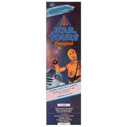 "Star Tours" Premiere Party Admission Ticket.