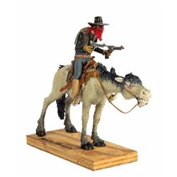 Bandit Riding Horse Maquette.