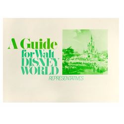 Walt Disney World Representatives Guide.