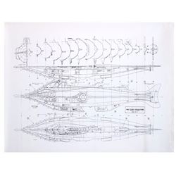 "20,000 Leagues" Nautilus Blueprint.