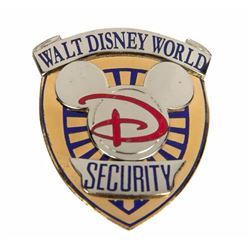 Walt Disney World Security Badge.