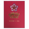 Image 1 : EPCOT Center Opening Day Commemorative Guide.