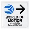 Image 1 : "World of Motion" Directional Sign.