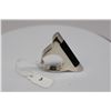 Image 2 : Sterling Ring, Saddle Set, Ebonized Wood Saddle - 7 x25mm, 7.1 grams