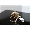 Image 8 : Pearl Cluster Ring - 19 Freshwater Pearls, 14K Yellow Gold, 13 grams