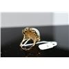 Image 8 : White Cultured Blister Pearl Ring, 19 x 22.5mm, 14K Yellow Gold, 6.4 grams