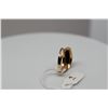 Image 8 : Black Onyx Saddle Set Ring - 4 x 13.5mm Onyx, 14K Yellow Gold, 2.2 grams