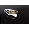 Image 2 : Diamond Band Ring, 8 Round Brilliant Cut Diamonds Approx .16 ct, Channel Set, 14K Gold, 2.1 grams