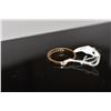 Image 8 : Diamond Band Ring, 8 Round Brilliant Cut Diamonds Approx .16 ct, Channel Set, 14K Gold, 2.1 grams