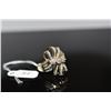 Image 2 : Diamond Ring - 28 Round Single Cut Diamonds Aapprox .14 ct, 40 Baguette Diamonds Approx .3 ct, 10K G