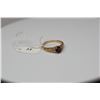 Image 2 : Oval Faceted Amethyst & Diamond Ring - 4x6mm Amethyst Approx .50 ct, 4 Brilliant Cut Diamonds Approx
