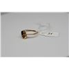 Image 2 : Pear Shaped Citrine Ring - 4 x 6mm Approx .40 ct, Round Single Cut Diamond Approx .01 ct, 14K Gold, 