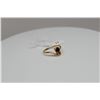 Image 8 : Pear Shaped Citrine Ring - 4 x 6mm Approx .40 ct, Round Single Cut Diamond Approx .01 ct, 14K Gold, 