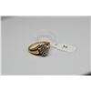Image 1 : Diamond Fancy Ring - 23 Round Brilliant Cut Diamonds Approx .25 ct, 10K Gold, 3.0 grams