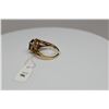 Image 8 : Oval Faceted Amethyst Ring, 10 x 8 x 5.2mm, Approx 2 ct, 2 Single Cut Diamonds Approx .02 ct, 10K Go