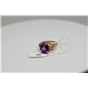 Image 8 : Oval Faceted Amethyst Ring, 10.6 x 8.6 x 5.9mm, Approx 2.25 ct, 18K Gold, 3.9 grams