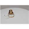 Image 8 : Oval Faceted Golden Citrine Ring - 15.6 x 12.1 x 9.6mm, Approx 7.5 ct, Unmarked Gold (tested 14K), 5