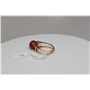 Image 8 : Red Coral Bead Ring, 11mm, 14K Gold, 4.8 grams