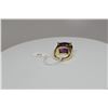 Image 8 : Oval Faceted Amethyst Ring, 16.9 x 11.5 x 10mm, Approx 7.0 ct, 18K Gold, 10.1 grams