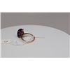 Image 8 : Amethyst Cabochon Ring, 10 x 12.8mm, 14K Gold, 2.8 grams
