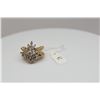 Image 16 : Stepped Star Diamond Cluster Ring - Approx .15 ct Brilliant Cut Diamond, 42 Brilliant Cut Diamonds A