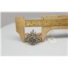 Image 17 : Stepped Star Diamond Cluster Ring - Approx .15 ct Brilliant Cut Diamond, 42 Brilliant Cut Diamonds A