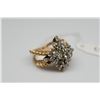 Image 3 : Stepped Star Diamond Cluster Ring - Approx .15 ct Brilliant Cut Diamond, 42 Brilliant Cut Diamonds A