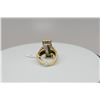 Image 8 : 12ct Tourmaline & Diamond Ring - 16 Diamonds .32 ct, 8 Square Tourmalines, 14K, 13.1 g