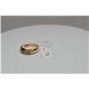 Image 13 : Diamond Band Ring, 3.5-6mm Width Tapered, 5 Diamonds .10 ct, 14K Gold, 4.4 g