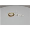 Image 12 : Diamond Band Ring 2-3mm Tapered, 7 Brilliant Cut Diamonds Approx .07 ct, 14K Yelllow Gold, 2.1 grams
