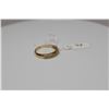 Image 2 : Diamond Band Ring 2-3mm Tapered, 7 Brilliant Cut Diamonds Approx .07 ct, 14K Yelllow Gold, 2.1 grams