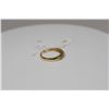 Image 4 : Diamond Band Ring 2-3mm Tapered, 7 Brilliant Cut Diamonds Approx .07 ct, 14K Yelllow Gold, 2.1 grams