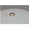 Image 7 : Diamond Band Ring 2-3mm Tapered, 7 Brilliant Cut Diamonds Approx .07 ct, 14K Yelllow Gold, 2.1 grams