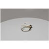 Image 10 : Diamond Engagement Ring - 1 Round Cut Diamond Approx .10 ct, 14K White Gold, 2.4 grams
