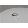Image 3 : Diamond Engagement Ring - 1 Round Cut Diamond Approx .10 ct, 14K White Gold, 2.4 grams