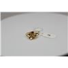 Image 2 : Diamond Plumeria Ring - 1 Round Brilliant Cut Diamond Approx .02 ct, 14K Yellow Gold, 1 gram