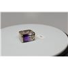 Image 2 : Octagonal Cut Amethyst Ring 19.2 x 13 x 8.5mm, Approx 14 ct, 18K Gold and Sterling, 14 grams