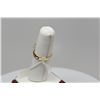 Image 8 : Diamond Band Ring - 1 Diamond .50 ct, 14K Gold w/Black Enamel, 2.3 g