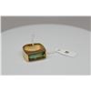 Image 1 : Rectangle Aquamarine Ring - 16.5X7.5x4.5mm Aquamarine Approx 4.85 ct, 18K Yellow Gold, 16.5 grams